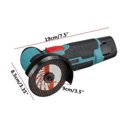 Mini FLEX Electric cu 2 Acumulatori,Flex Portabil, 12V, Disc 76MM