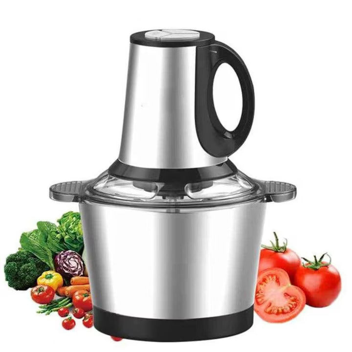 Blender si tocator electric, Universal, Bol 3L, Inox